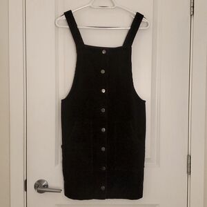 Black corduroy jumper